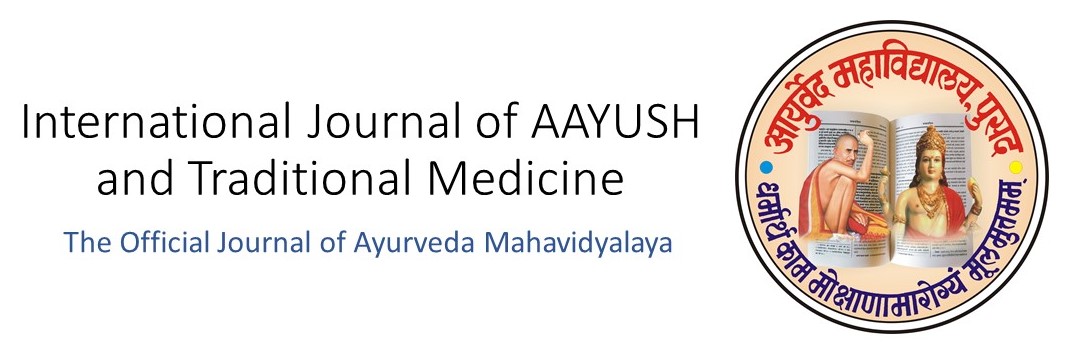 International Journal of AAYUSH and Traditional Medicine